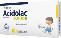 Acidolac Junior (biała czekol.) 20tbl. NK