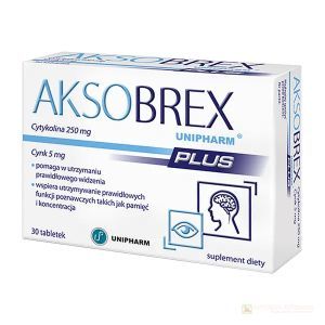 Aksobrex Unipharm Plus tabl. 30 tabl.