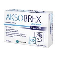 Aksobrex Unipharm Plus tabl. 30 tabl.