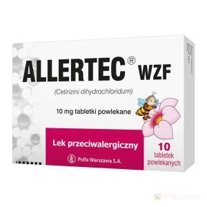 Allertec WZF 10mg 10 tabl.