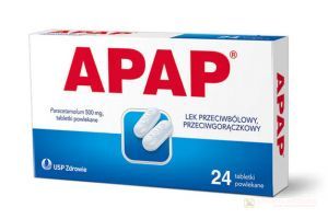 Apap 500mg  24 tabl.powl.