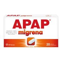 Apap Migrena tabl.powl. 250mg+250mg+65mg 2