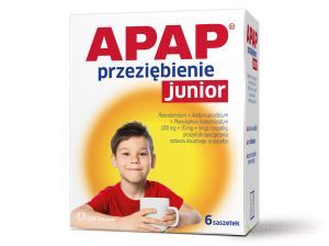 Apap Przeziębienie Junior 6 sasz.