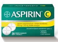 Aspirin C 20 tabletki musujące