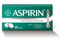 Aspirin tabl. 0,5 g 10 tabl.