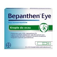Bepanthen EYE Ampułki krop.dooczu 10szt.po