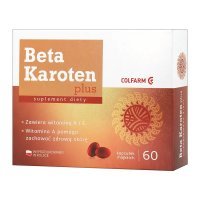 Beta Karoten Plus kaps. 60 kaps.