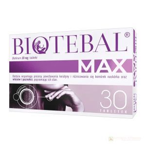 Biotebal Max tabl. 0,01 g 30 tabl.