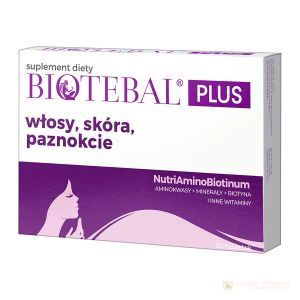 Biotebal PLUS włosy, skóra, paznokcie tabl