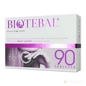 Biotebal 5 mg 90 tabl.