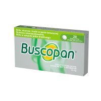 Buscopan tabl.powl. 0,01 g 20 tabl.