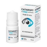 Cataroft Free krop.do oczu 10 ml