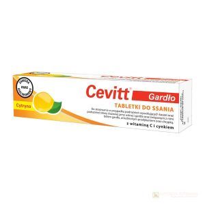 Cevitt Gardło cytryna tabl.dossania 20tabl