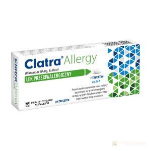 Clatra Allergy tabl. 0,02 g 10 tabl.