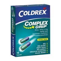 Coldrex Complex Grip kaps.twarde 0,5g+6,1m