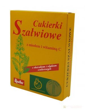 Cuk.REUTTER szałwiowe z miod.i wit.C 50g