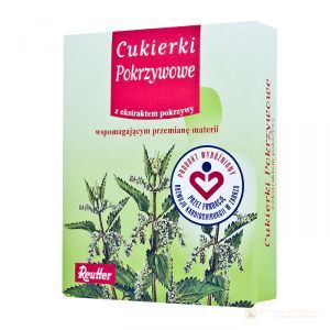 Cukierki Reutter z ekstraktem pokrzywy 50 g