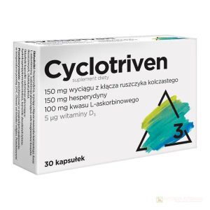 Cyclotriven kaps. 30 kaps.