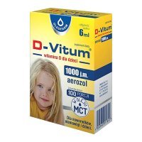 D-Vitum aer. wit. D 1000 j.m. płyn 6ml