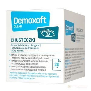 Demoxoft Clean, chusteczki x 20 szt.