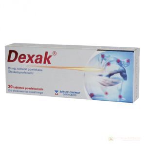 Dexak 25 mg x 30 tab.