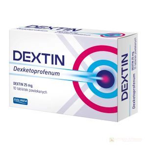 Dextin tabl.powl. 25 mg 10 tabl.