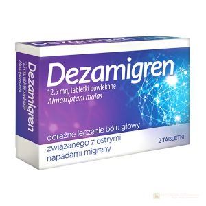 Dezamigren tabl.powl. 12,5 mg 2 tabl.