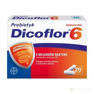 Dicoflor 6 kaps. 20 kaps.