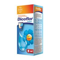 Dicoflor, krople doustne dla niemowląt i dzieci  5 ml