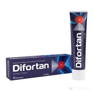 Difortan żel 0,1 g/g 100 g (tuba)