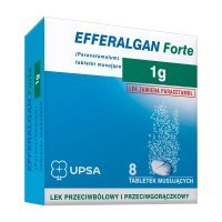 Efferalgan Forte 1000 mg x 8 tab.