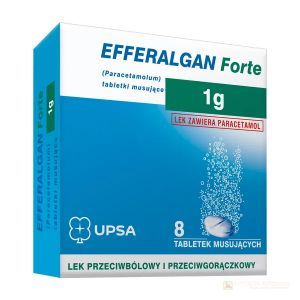 Efferalgan Forte 1000 mg x 8 tab.
