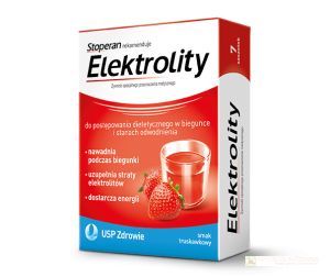 Elektrolity smak truskawka prosz. 7sasz.