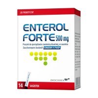 Enterol Forte prosz. 500 mg 14 sasz.
