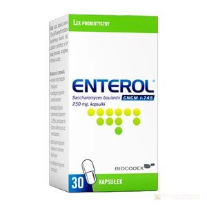 Enterol kaps. 0,25 g 30 kaps. (but.)