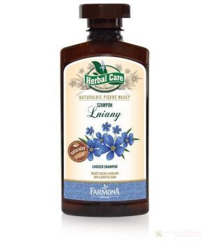 Farmona Herbal Care, szampon lniany 330 ml