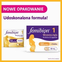 Femibion 1 Wczesna ciąża tabl.powl. 28tabl