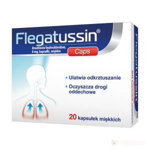 Flegatussin Caps kaps.miękkie 8mg 20kaps.