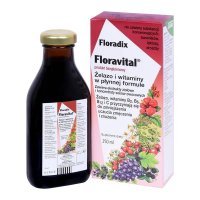 Floridax żelazo i witaminy, tonik bezalkoholowy 250 ml