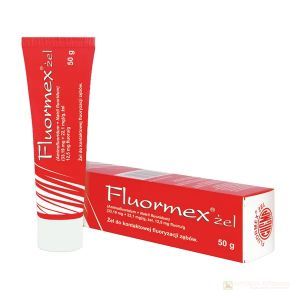 Fluormex żel (0,03319g+0,0221g)/g 50 g