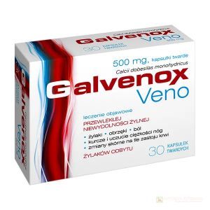 Galvenox Veno kaps.twarde 0,5 g 30 kaps.