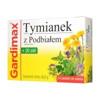 Gardimax Tymianek z Podbiałem + 20 ziół pa