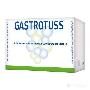 Gastrotuss tabl.do żucia 24 tabl.