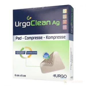 Opatr. UrgoClean Ag 6 x 6cm 1 szt.