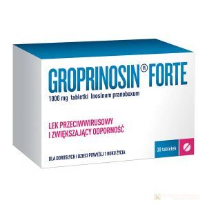 Groprinosin Forte tabl. 1 g 30 tabl.