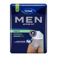 Majt.chłon.TENA Men Pants Normal Grey S/M