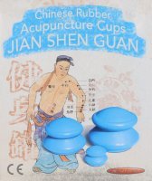 Gumowe Bańki Akupunkturowe JIAN SHEN GUAN