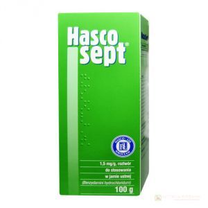 Hascosept, płyn do stosowania w jamie ustnej 100 g