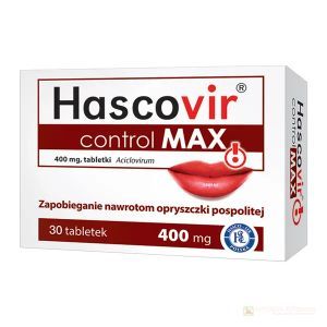 Hascovir control Max tabl. 0,4 g 30 tabl.