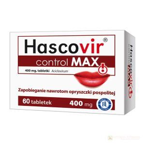 Hascovir control Max tabl. 0,4 g 60 tabl.